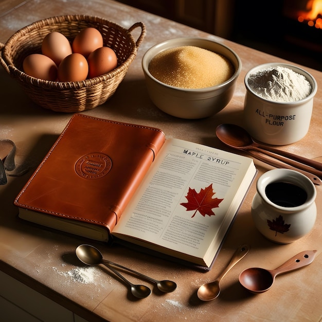 Knižka receptov a varná doska